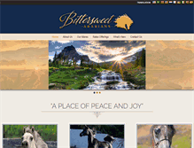 Tablet Screenshot of bittersweetarabians.com